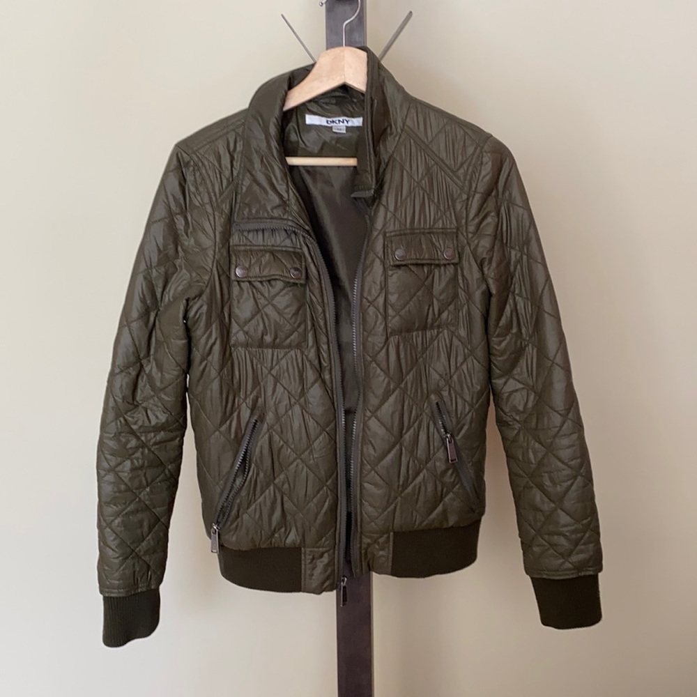 Puff bomber jacket